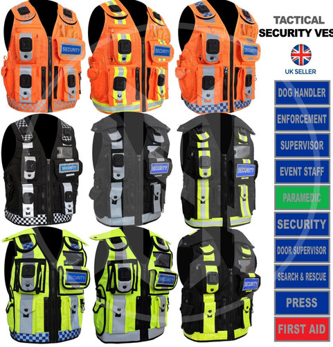 Viz security vest - vest, tactical