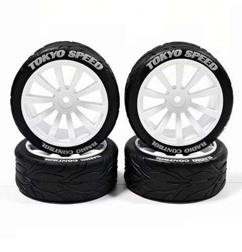 4pcs car 66mm outer - 1/10,