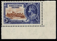 TURKS & CAICOS ISLANDS GV SG188k, 3d Kite & Vertical Log, LH MINT. Cat £140.