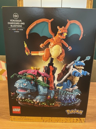 Lego venusaur charizard and - lego,