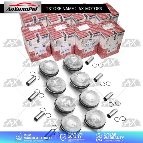 Std 8cyl pistons rings set - std,