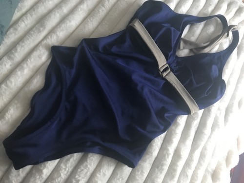 Pour moi navy halter swim - moi,