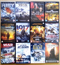 14 War Films Movies DVD Bundle