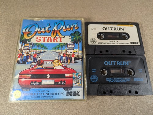 Outrun gold amstrad cpc - outrun,