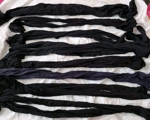 Ladies black tights - bundle, 8