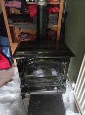 Oil Burning Stove + Water Heater