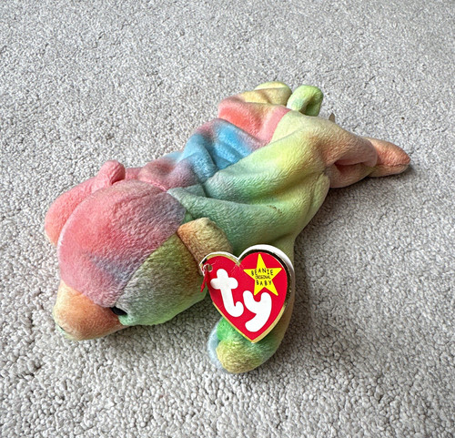 Beanie babies sammy tie dye - babies,