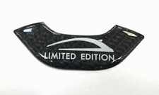 Vauxhall Carbon Ltd Edition Sticker HIGH GLOSS DOMED Corsa 'E' Steering Wheel