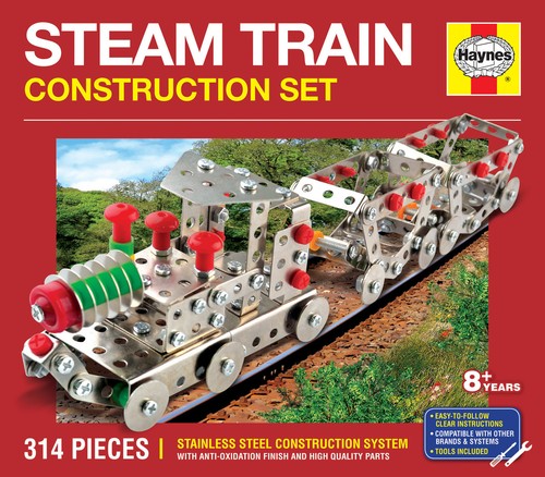 Steam train construction set - train,