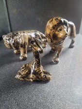 ORNAMENTS COLLAGE ANIMALS X 3