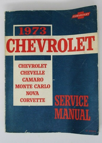 1973 shop manual service - shop,