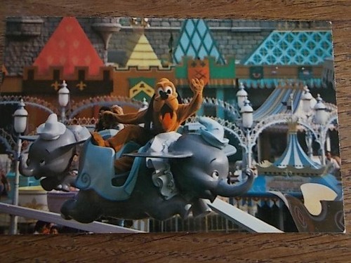Vtg 1970s disneyland postcard - 1970s,