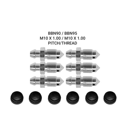 Brake caliper bleed nipples - brake,