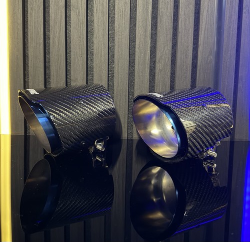 Blue carbon akrapovic - 4”,