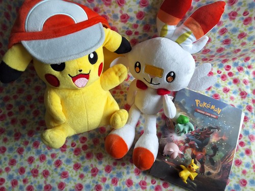 Pokemon bundle plush scorbunny - pokemon,