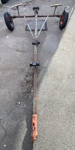 Boat dinghy road - road, trailer