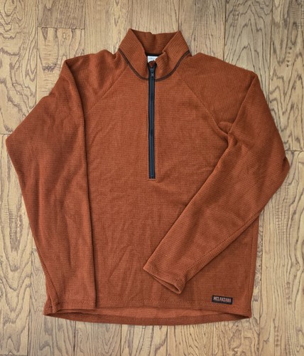 Melanzana micro grid half - grid, half-zip