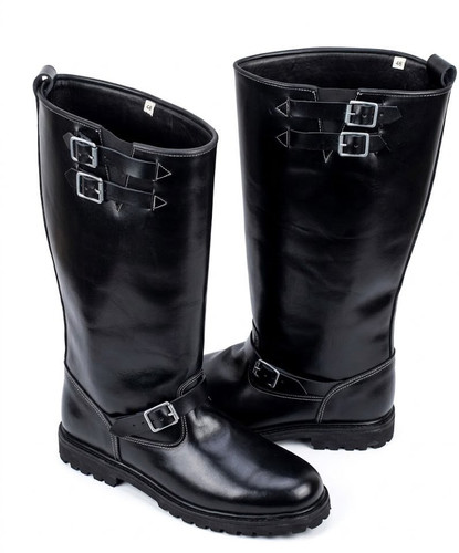 German military leather boots - ,