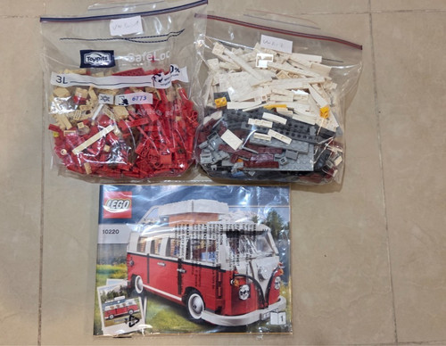 Lego volkswagen camper van - lego,