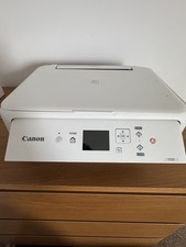 Canon PIXMA TS5151 All-in-One Inkjet Printer - White  (with a small crack )