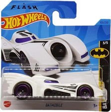 Hot Wheels  White Batmobile