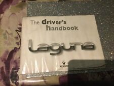 RENAULT LAGUNA OWNERS HANDBOOK MANUAL 1998 