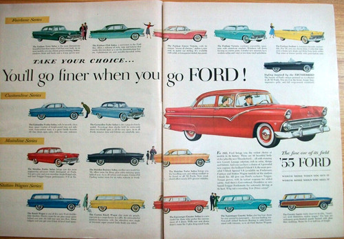 1955 ford full line large - ford,