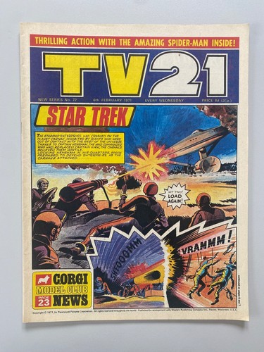 Tv21 comic new series 72 - comic, #72