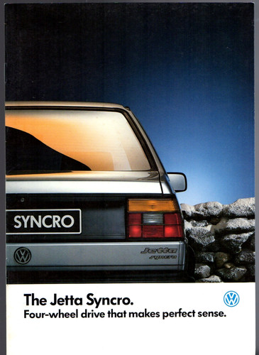 Volkswagen jetta syncro - syncro, 1.8