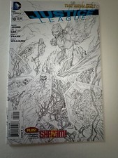 Justice League #10 Sketch