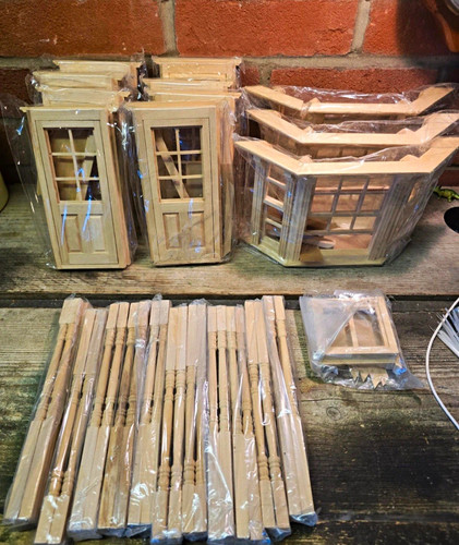 Unfinished scale wooden - 1:12,