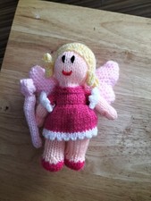 Handmade knitted fairy - handmade, doll