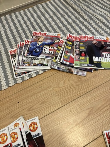 Manchester united programmes - manchester,