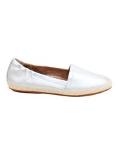FitFlop Women's Flat Shoes UK 4.5 Silver 100% Other Boat Shoe