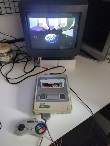 Super nintendo snes console - super,
