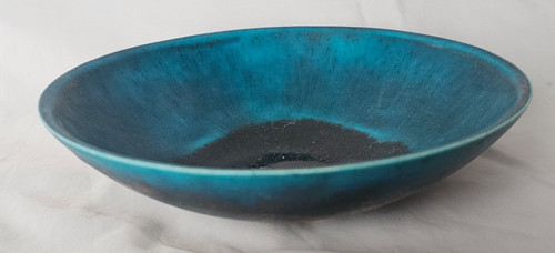 Gorgeous studio pottery blue