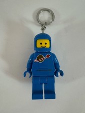 LEGO Iconic Spaceman (Blue) Minifigure Key Light (keyring/keychain) LED Lite