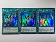 3 x Dark Contact SUDA-EN051 Super Rare 1st Edition YuGiOh Playset