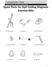 Spare parts for opti folding - parts,