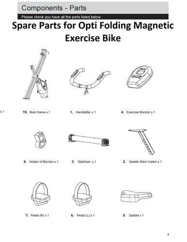 Spare parts for opti - spare,