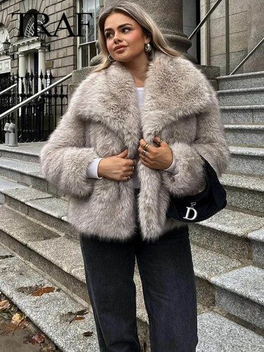 Women faux fur - faux, |