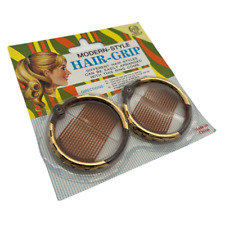 2 x 5.5cm Round Brown Ring