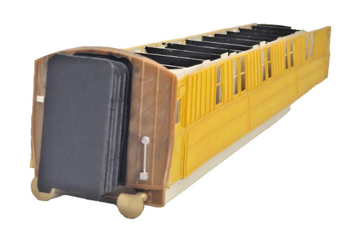 Gauge railway carriage - o, body