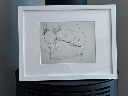 David hockney dachshunds - hockney, on