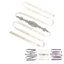 Rhinestone Wedding Dress Belt