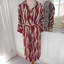 SHIRT DRESS SIZE 12/ ANIMAL PRINT/ PRIMARK/ NEW/ MIDI