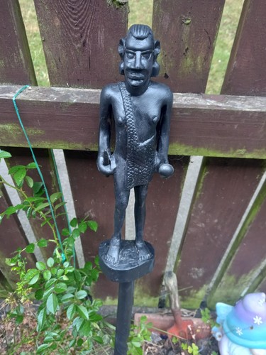 African hand carved wooden - hand,