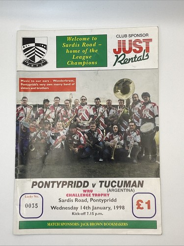 Pontypridd tucuman - pontypridd, v