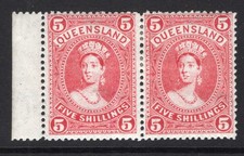 QUEENSLAND  1907 5S ROSE LARGE