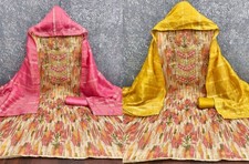 Salwar Kameez Dupatta suit Party Wear Indian Pakistani unstitched Dress pavanji